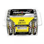 Ultra Pro Alkaline Batteries, AAA, 24/Pack
