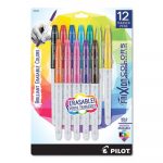 FriXion Colors Erasable Stick Marker Pen, 2.5mm, Assorted Ink/Barrel, 12/Set