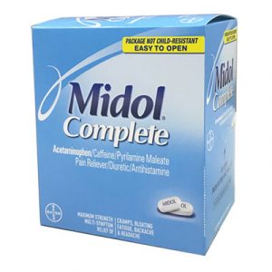 Complete Menstrual Caplets, Two-Pack, 30 Packs/Box