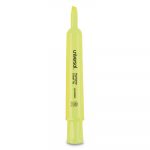 Desk Highlighters, Chisel Tip, Fluorescent Yellow, 36/Pack