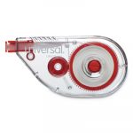 Side-Application Correction Tape, Non-Refillable, 1/5" x 393", 10/Pack