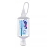 Advanced Hand Sanitizer Refreshing Gel, Clean Scent, 1 oz Flip-Cap Bottle with Jelly Wrap Carrier, 36/Carton