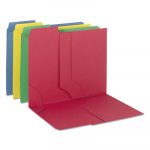3-in-1 SuperTab Section Folders, 1/3-Cut Tabs, Left Position, Letter Size, Assorted, 12/Pack