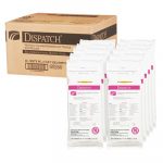 Dispatch Cleaner Disinfectant Towels with Bleach, 9 x 10, 60/Pack, 12 Pks/Carton
