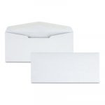 Laser & Inkjet White Business Envelope, #10, Bankers Flap, Gummed Closure, 4.13 x 9.5, White, 500/Box
