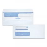Double Window Redi-Seal Security-Tinted Envelope, #8 5/8, Commercial Flap, Redi-Seal Closure, 3.63 x 8.63, White, 250/Carton