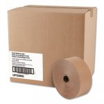 Non-Reinforced Kraft Sealing Tape, 3" x 600ft, Brown, 10/Carton