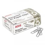 Paper Clips, Small (No. 1), Silver, 100/Pack