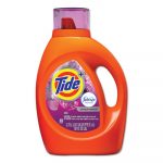 Plus Febreze Liquid Laundry Detergent, Spring & Renewal, 92oz Bottle, 4/Carton
