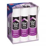 Permanent Glue Stics, Purple Application, 1.27 oz, 6/Pack