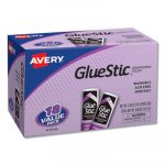 Permanent Glue Stics, Purple Application, .26 oz, 18/Pack