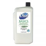 Basics Liquid Hand Soap, Fresh Floral, 1000mL Refill, 8/Carton