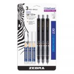 Delguard Mechanical Pencils with Refills, 0.5 mm, Black, 3/Pack