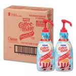 Liquid Creamer Pump Bottle, Peppermint Mocha, 1.5 L, 2/Carton