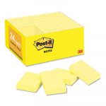 Original Pads in Canary Yellow, 1 1/2 x 2, 100 Sheets/Pad, 24 Pads/Pack