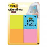 Full Adhesive Notes, 2 x 2, Assorted Rio de Janeiro Colors, 25-Sheet, 8/Pack