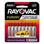 Fusion Advanced Alkaline Batteries, AAA, 8/Pack