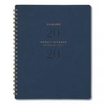 Signature Collection Firenze Navy Weekly/Monthly Planner, 11 x 8 3/8, 2020-2021