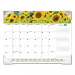 Floral Panoramic Desk Pad, 22 x 17, Floral, 2020
