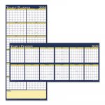 Recycled Reversible Yearly Wall Planner, 60 x 26, 2020