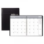 Recycled Ruled Monthly Planner, 14-Month Dec.-Jan., 11 x 8 1/2, Black, 2019-2021