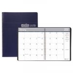 Recycled Ruled Monthly Planner, 14-Month Dec.-Jan., 11 x 8 1/2, Blue, 2019-2021