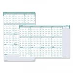 Recycled Express Track Reversible/Erasable Yearly Wall Calendar, 24 x 37, 2020
