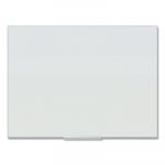 Floating Glass Ghost Grid Dry Erase Board, 48 x 36, White