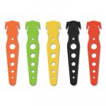 Safety Cutter, 5.75", Assorted, 5/Pack