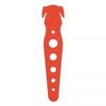 Safety Cutter, 5.75", Red, 5/Pack