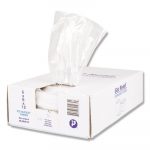 Ice Bucket Liner Bags, 3 qt, 0.5 mil, 6" x 12", Clear, 1,000/Carton