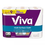 Multi-Surface Cloth Choose-A-Sheet Paper Towels 1 Ply, 11 x 5.9, White, 83 Sheets/Roll, 6 Rolls/Pack, 4 Packs/Carton