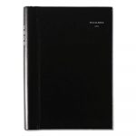 Hardcover Daily Appointment Book, 7 7/8 x 4 7/8, Black, 2020