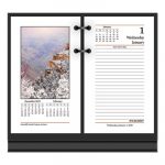 Photographic Desk Calendar Refill, 3 1/2 x 6, 2020