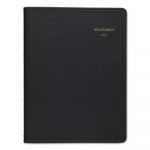 Weekly Appointment Book, 10 7/8 x 8 1/4, Black, 2020-2021