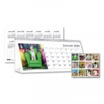 Recycled Puppy Photos Desk Tent Monthly Calendar, 8 1/2 x 4 1/2, 2020