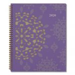 Vienna Weekly/Monthly Appointment Book, 11 x 8 1/2, Purple, 2020