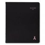 QuickNotes Weekly/Monthly Appointment Book, 9 7/8 x 8, Black/Pink, 2020