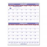 Two-Month Wall Calendar, 22 x 29, 2020