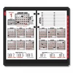Burkhart's Day Counter Desk Calendar Refill, 4 1/2 x 7 3/8, White, 2020
