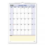 QuickNotes Wall Calendar, 12 x 17, 2020