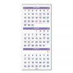 Vertical-Format Three-Month Reference Wall Calendar, 12 x 27, 2020