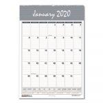 Recycled Bar Harbor Wirebound Monthly Wall Calendar, 12 x 17, 2020