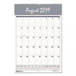 Recycled Bar Harbor Wirebound Academic Monthly Wall Calendar, 12 x 17, 2019-2020