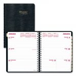 Essential Collection Weekly Appointment Book, 11 x 8 1/2, Black, 2020