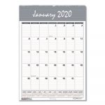 Recycled Bar Harbor Wirebound Monthly Wall Calendar, 15 1/2 x 22, 2020
