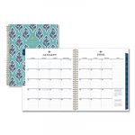 Sullana Monthly Planner, 10 x 8, Teal Cover, 2020