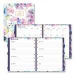MiracleBind Weekly/Monthly Planner, 9 1/4 x 7 1/4, Floral, 2020