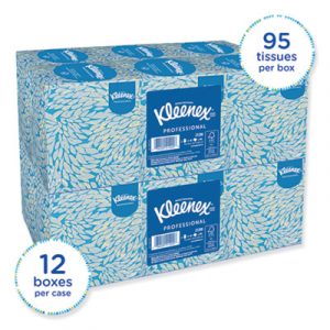 Boutique White Facial Tissue, 2-Ply, Pop-Up Box, 95/Box, 3 Boxes/Pack