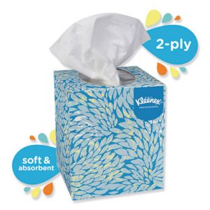 Boutique White Facial Tissue, 2-Ply, Pop-Up Box, 36/Carton